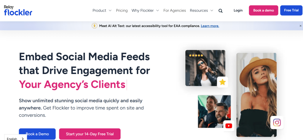 Instagram widget for Squarespace