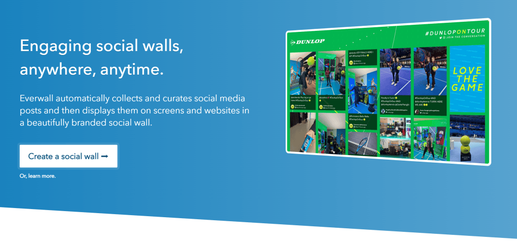 AI Social Wall Tool for Conferences
