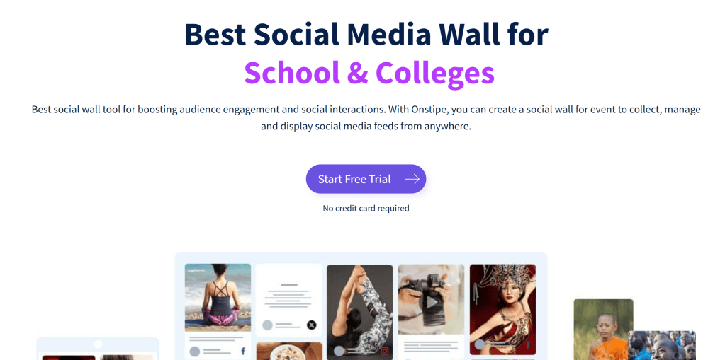 AI Social Walls Tool for Conference