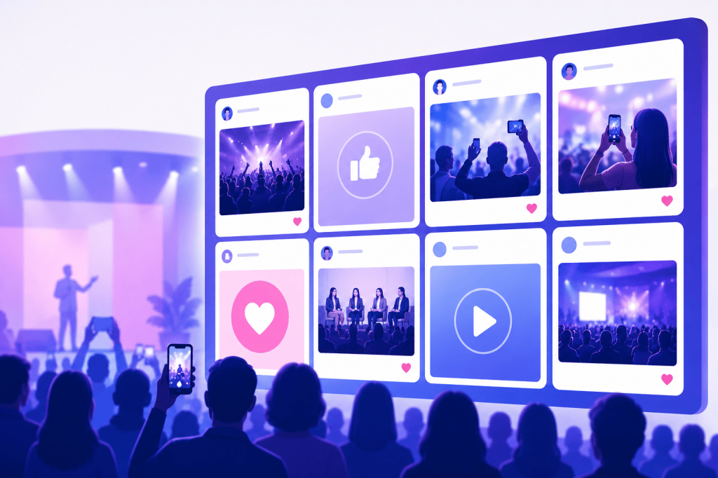 Best Social Media Wall for Events to Increase Audience Engagement